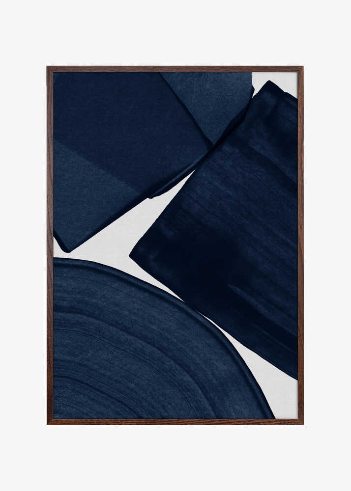 Minimalist Painting Blue II