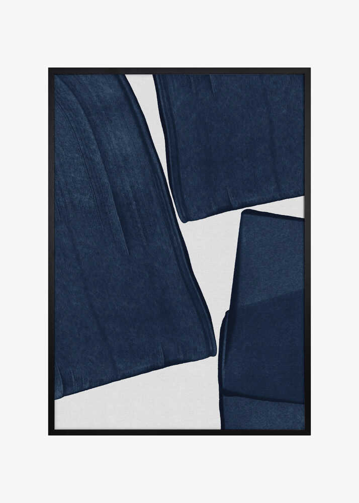 Minimalist Painting Blue III