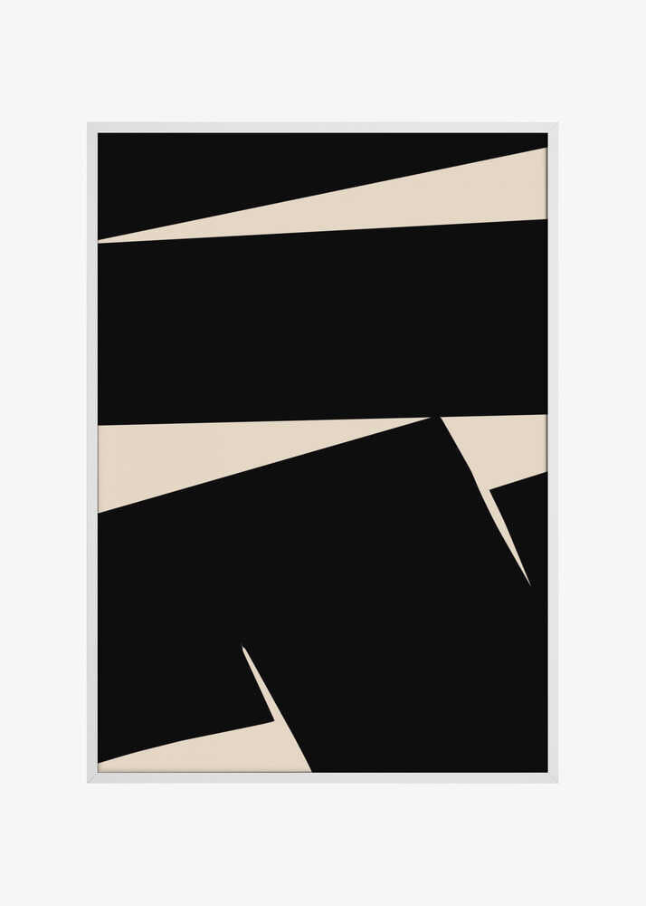 Black Plain Abstract