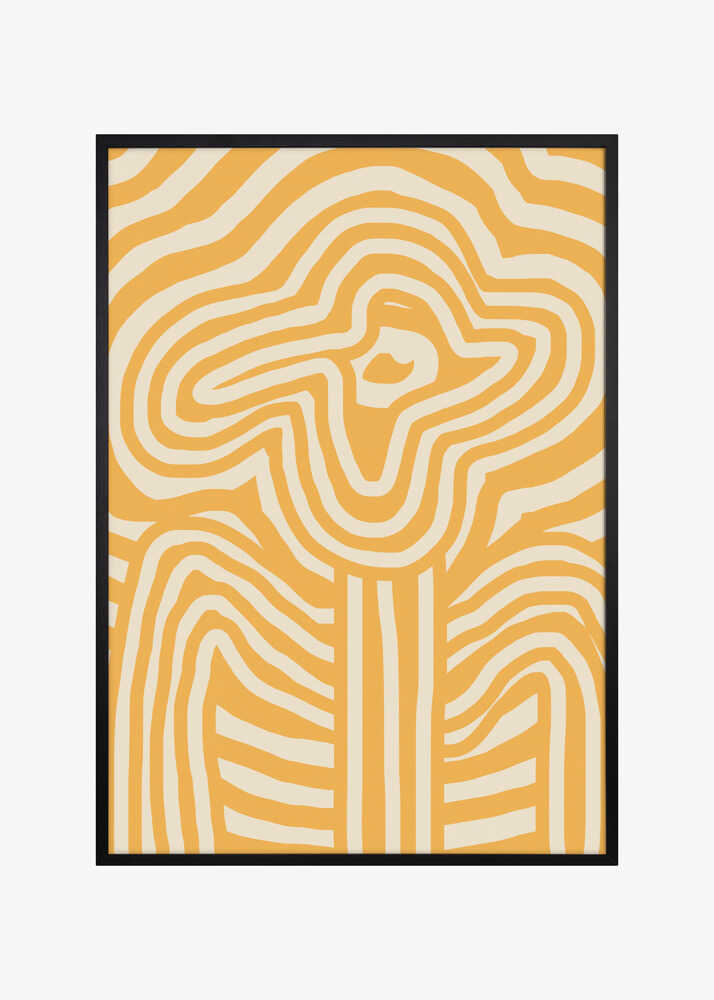 Yellow Striped Flower