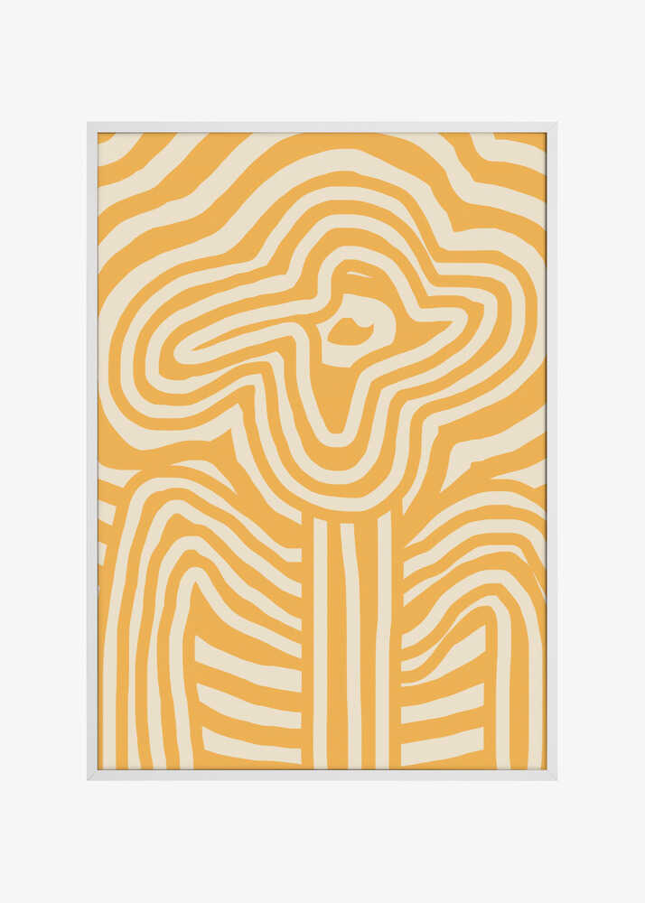 Yellow Striped Flower