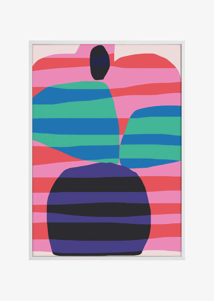 Abstract Stripe Minimal Collage 2