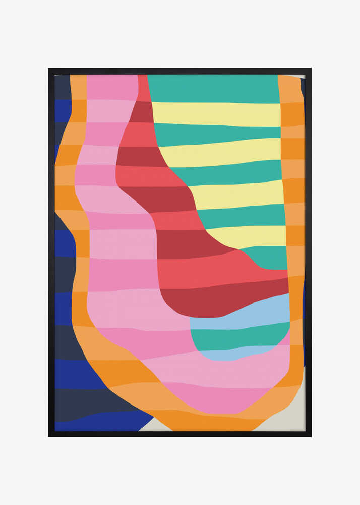 Abstract Stripe Minimal Collage 7