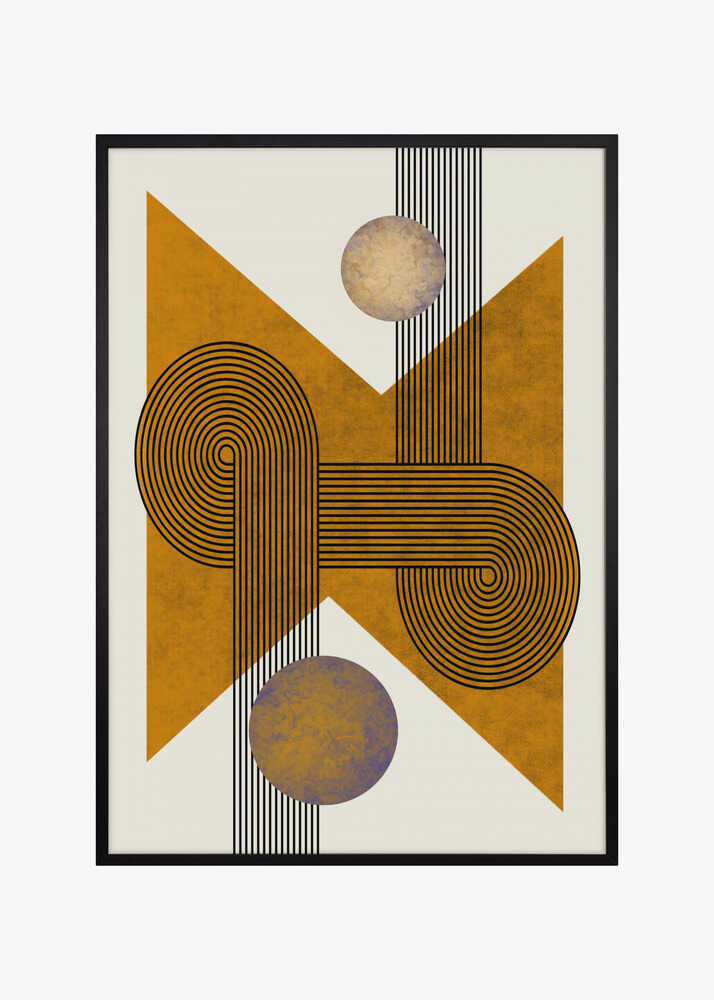 Textured Mid Century Composition 4