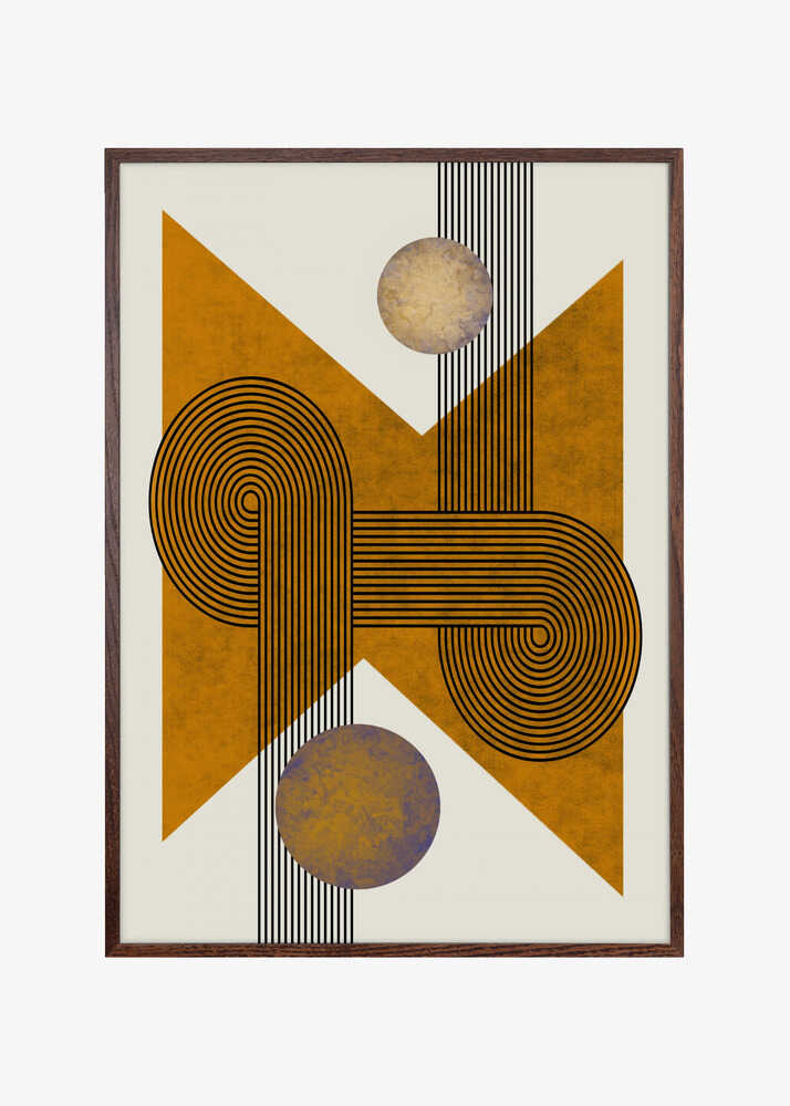 Textured Mid Century Composition 4