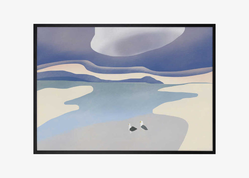 Minimalistic Seascape Painting