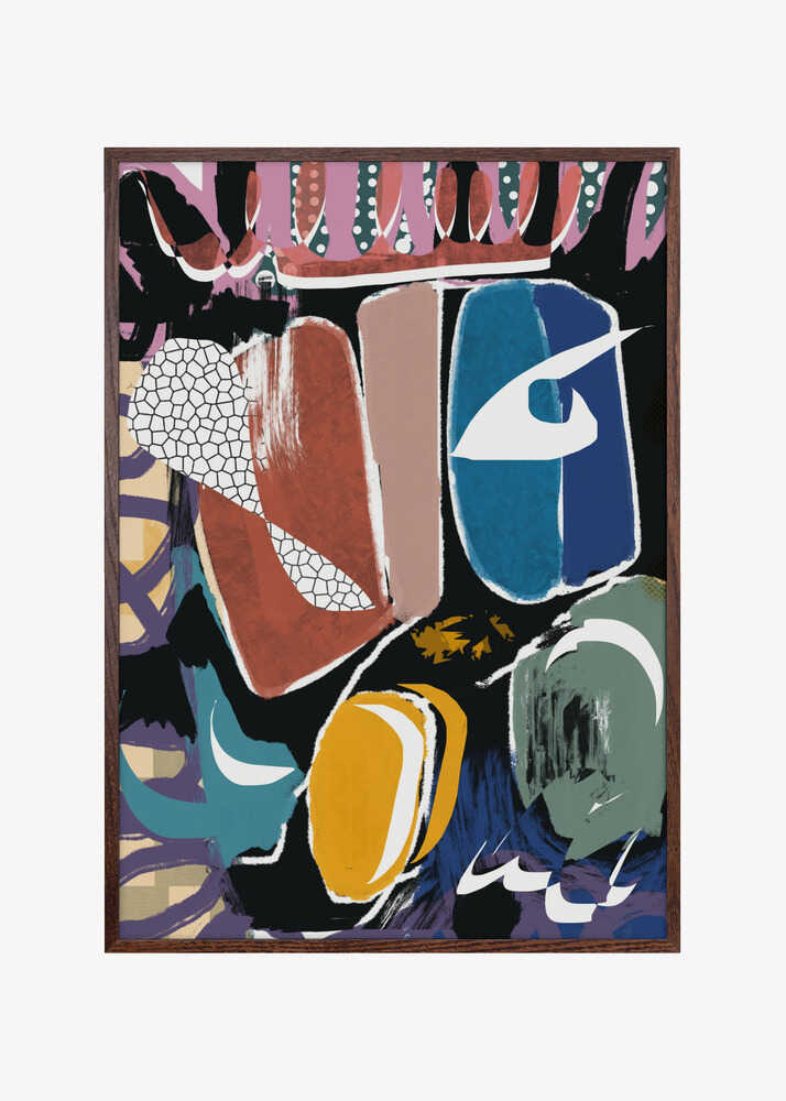 Playful Pebble Abstract