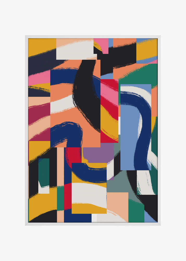 Shapes with Dynamic Brushstrokes