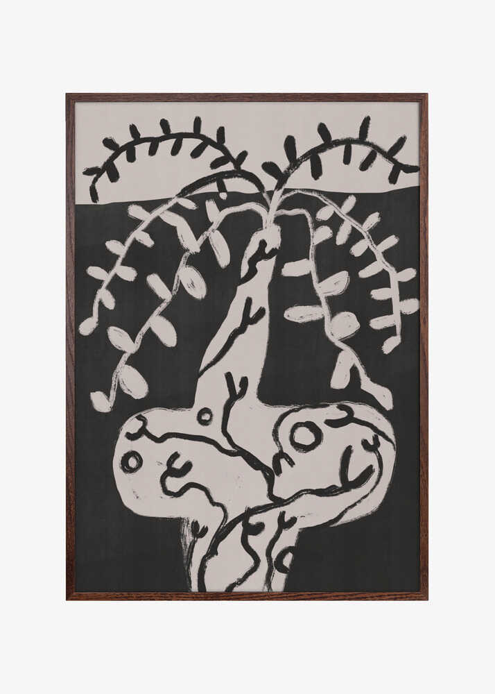 Rustic Pot Plant On the Table