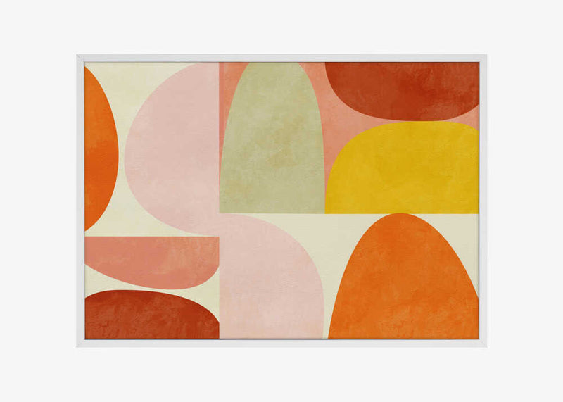 Warm Pastel Geometry