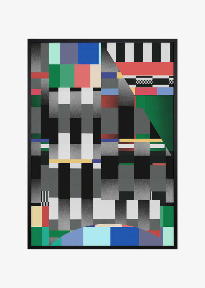 Glitch abstract artwork 01