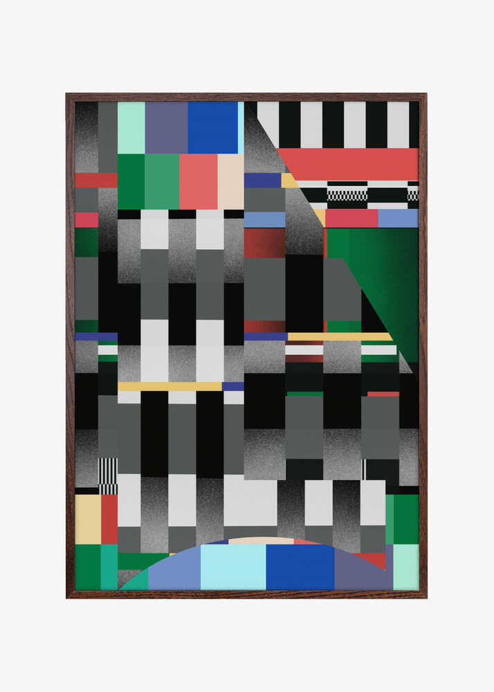 Glitch abstract artwork 01