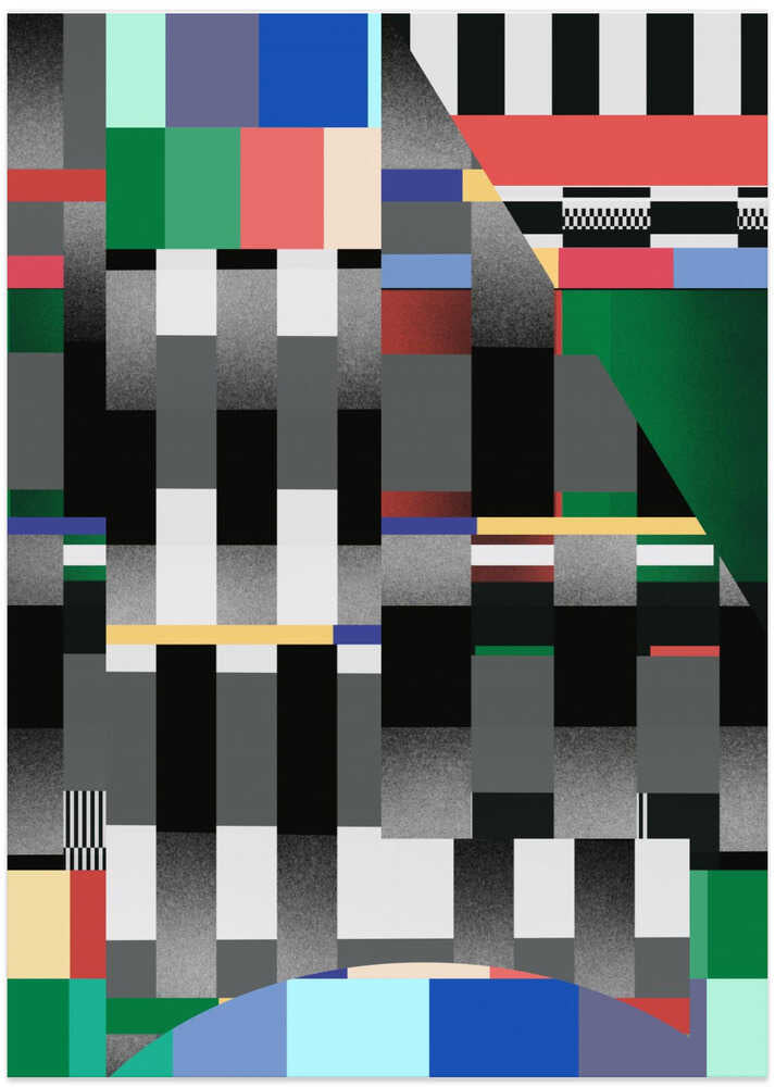 Glitch abstract artwork 01