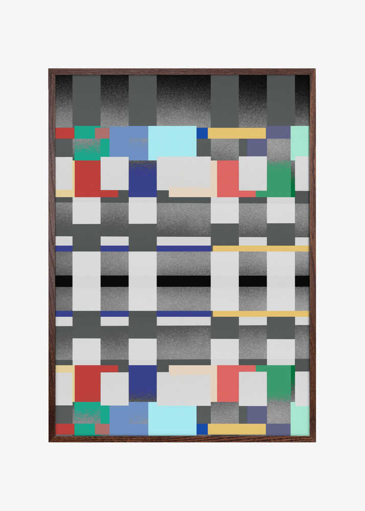 Abstract Design With A Grid Like Pattern