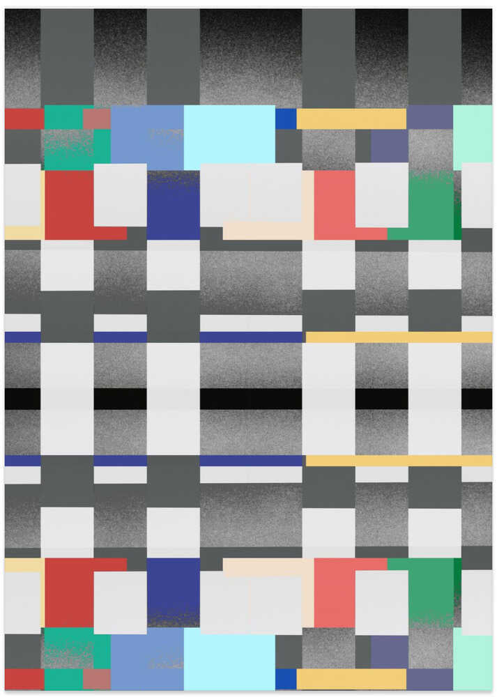 Abstract Design With A Grid Like Pattern