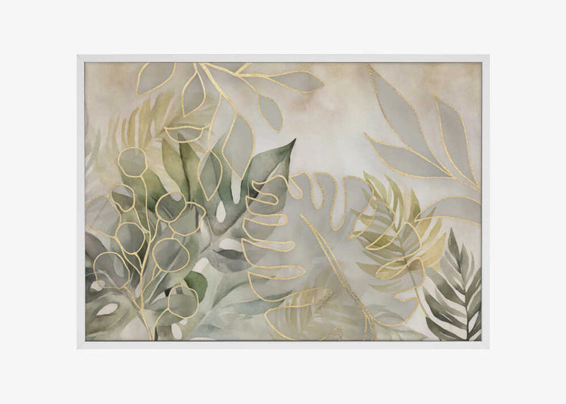 Elegant Tropics Light Green