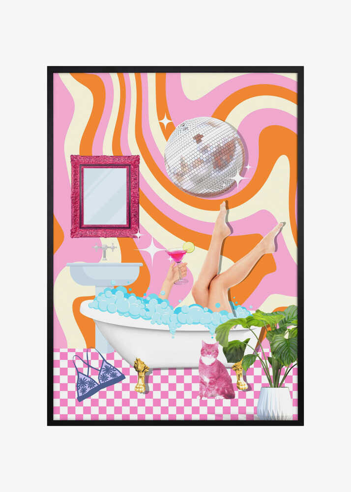 Groovy Bathtub Bliss