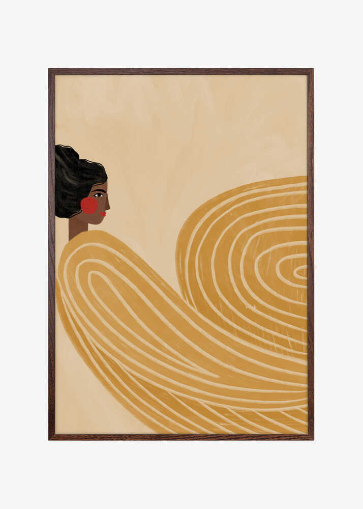 The Woman With the Yellow Stripes