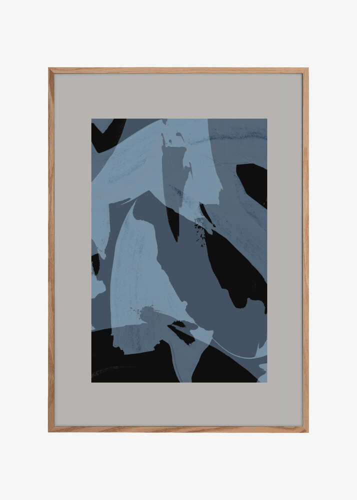 Abstract Brush Strokes 60Y