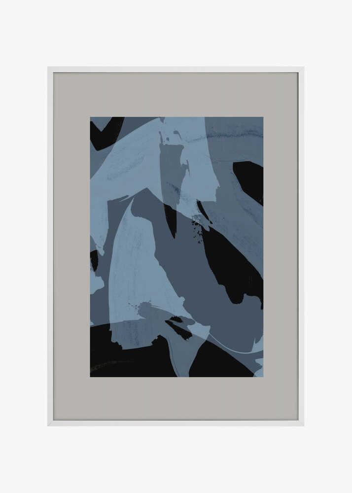 Abstract Brush Strokes 60Y