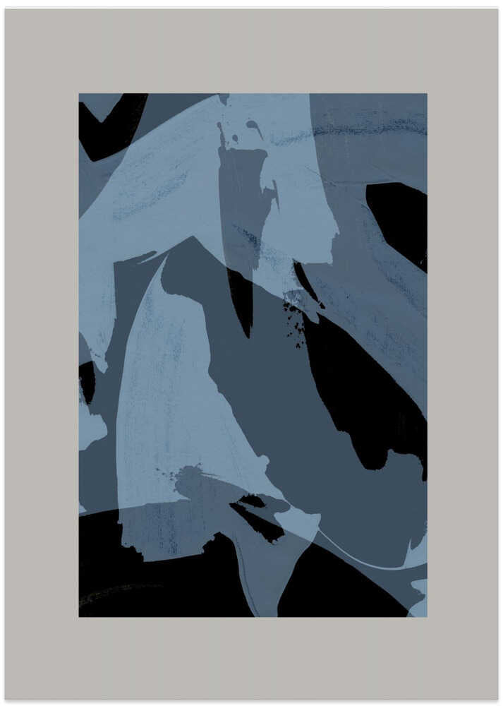 Abstract Brush Strokes 60Y