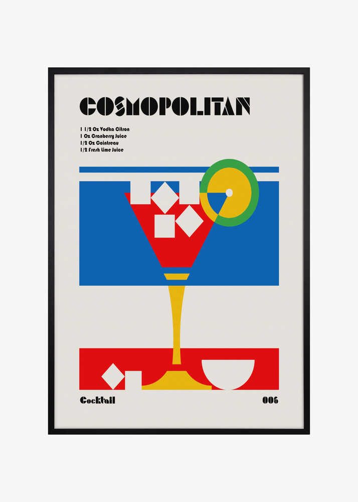 Cosmopolitan Bauhaus Cocktail