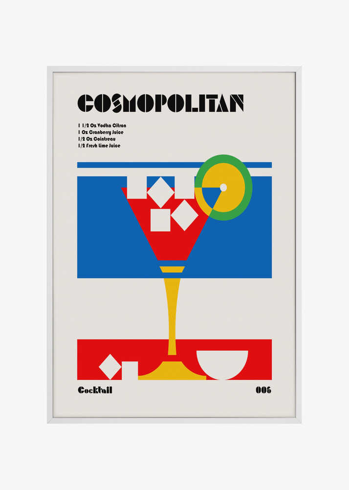 Cosmopolitan Bauhaus Cocktail