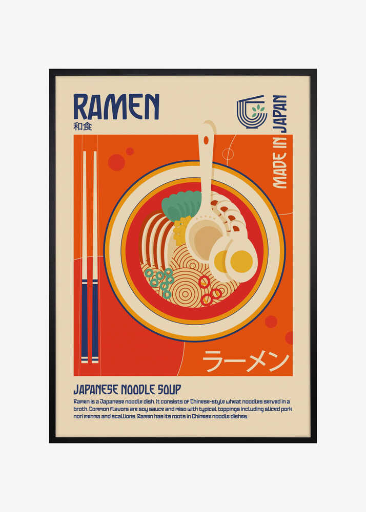 Ramen Japanese Food Print