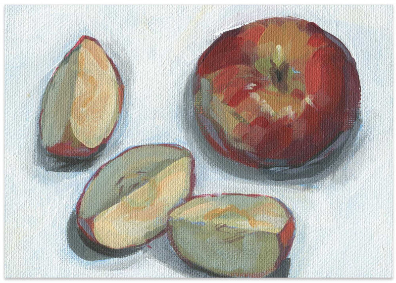 Sliced Apple 8x10
