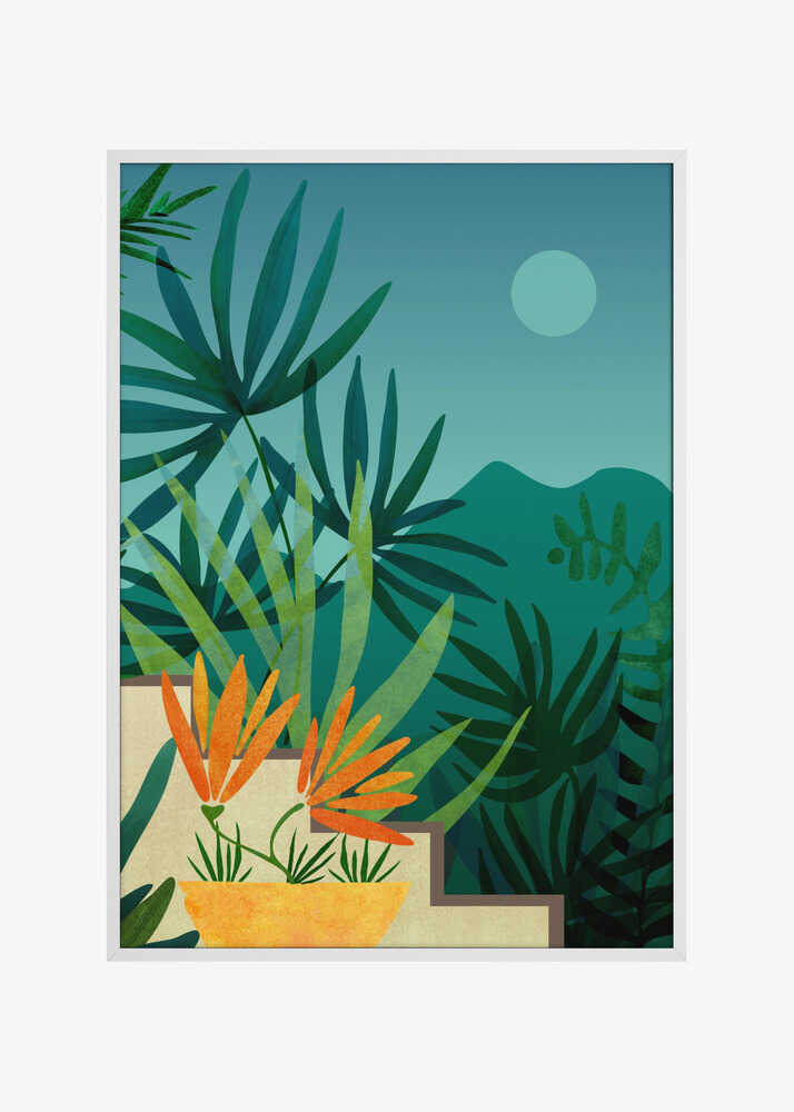 Tropical Moonlight Garden 2