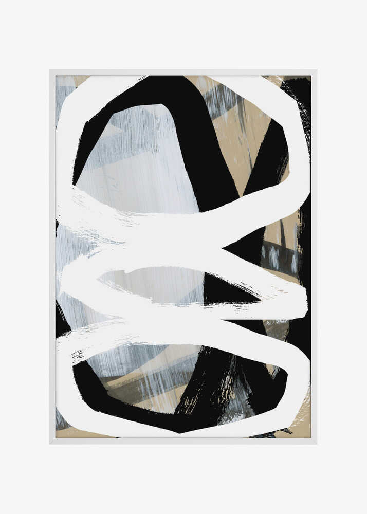 Bold Black On White No3