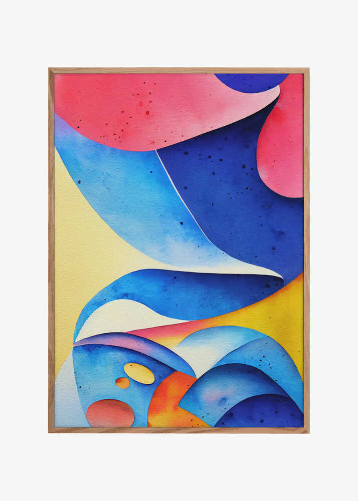 Nature Inspired Abstract Watercolor  (Day 12)