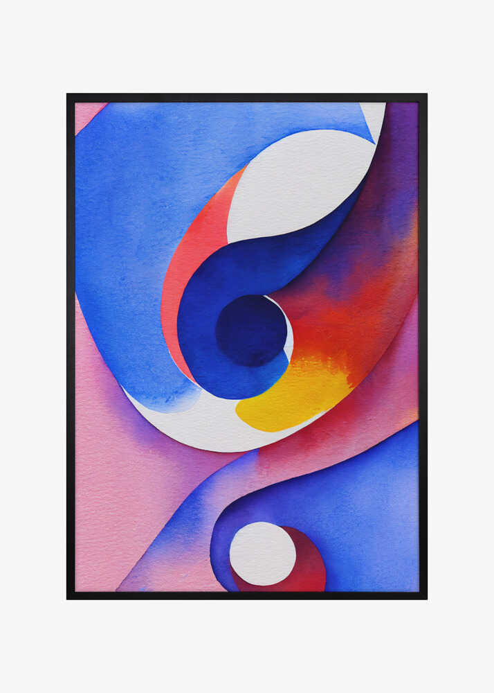 Nature Inspired Abstract Watercolor  (Day 13)