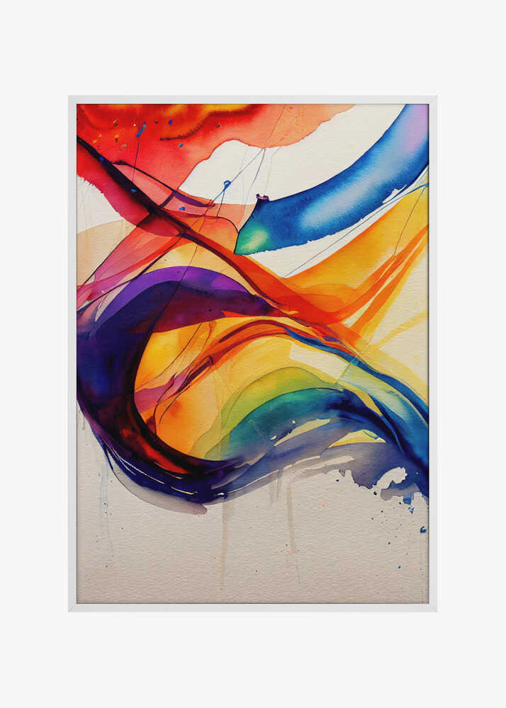 Nature Inspired Abstract Watercolor  (Day 11)