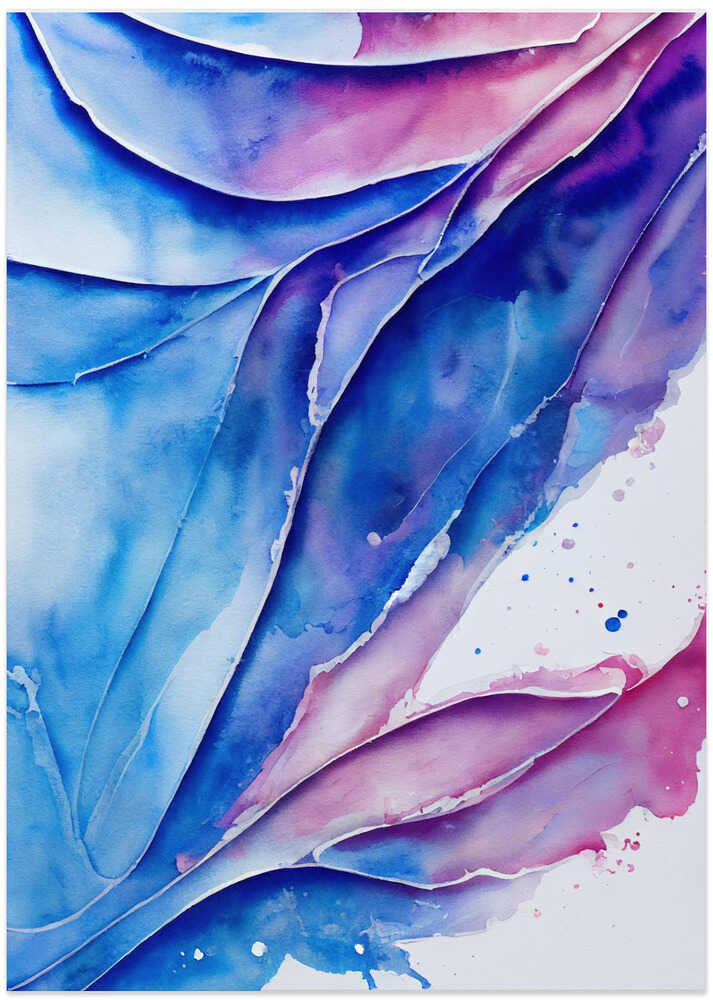 Nature Inspired Abstract Watercolor  (Day 23)