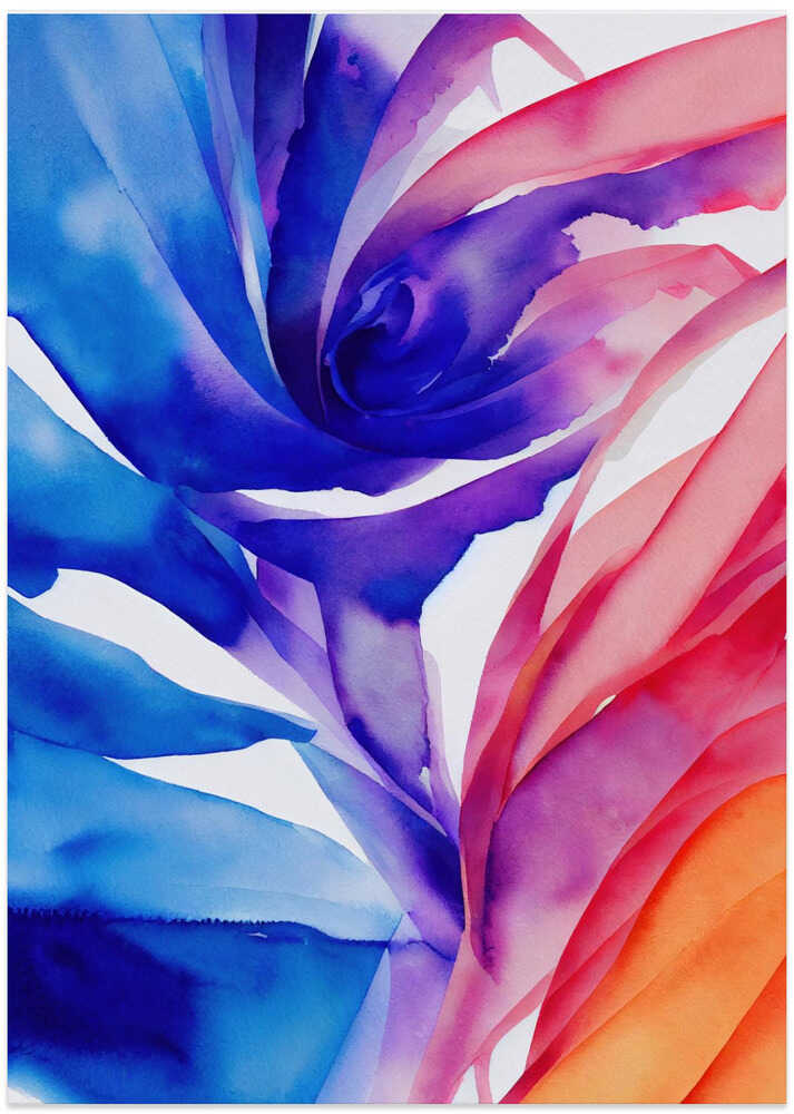 Nature Inspired Abstract Watercolor  (Day 57)