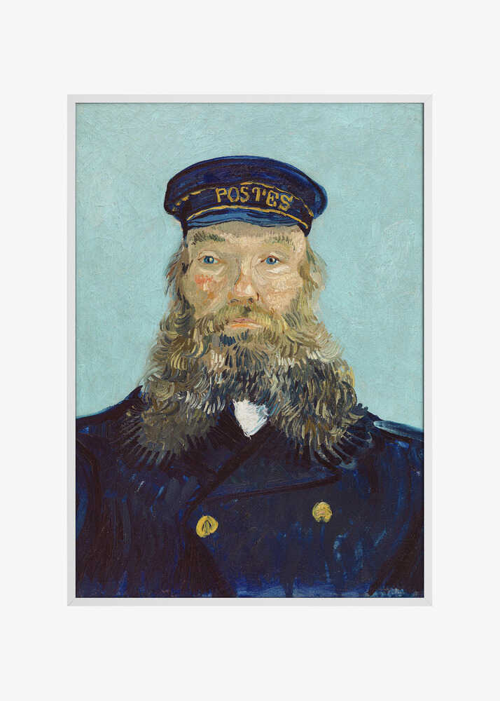 Vincent Van Gogh's Portrait of Postman Roulin (1888)
