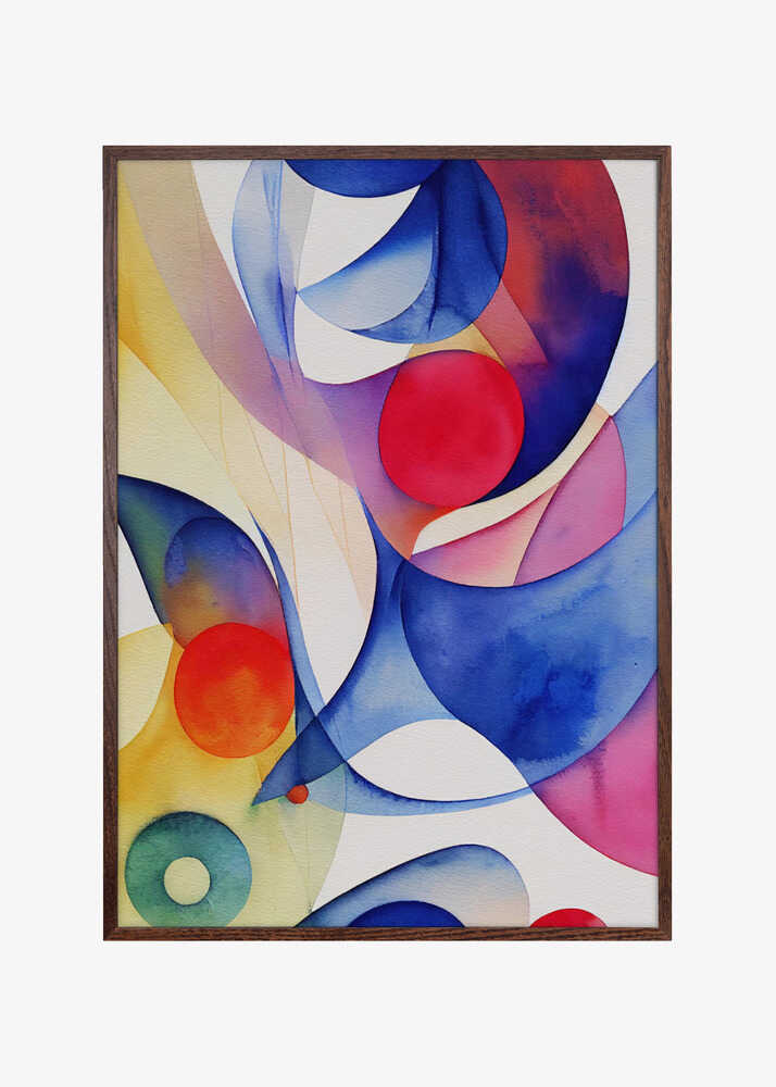 Nature Inspired Abstract Watercolor  (Day 70)