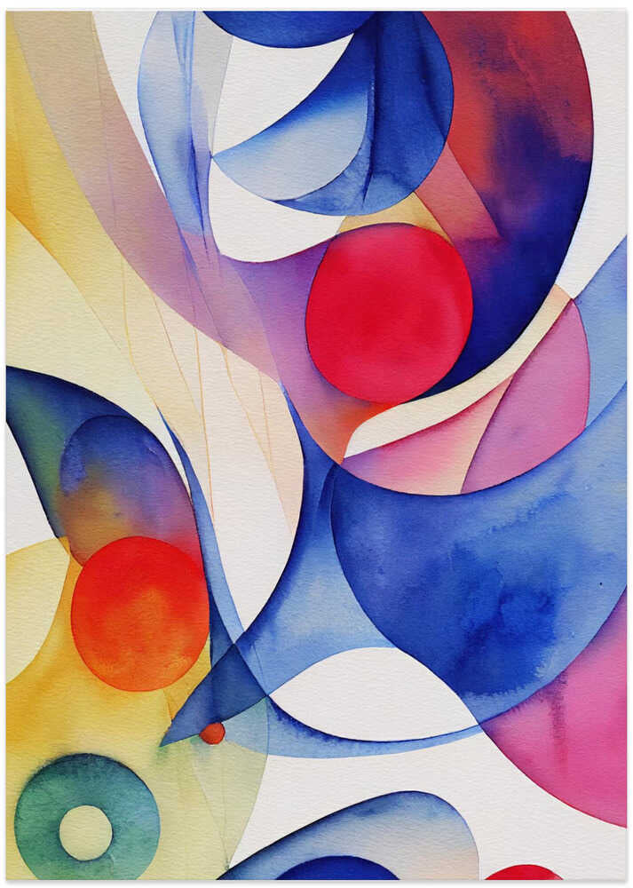 Nature Inspired Abstract Watercolor  (Day 70)