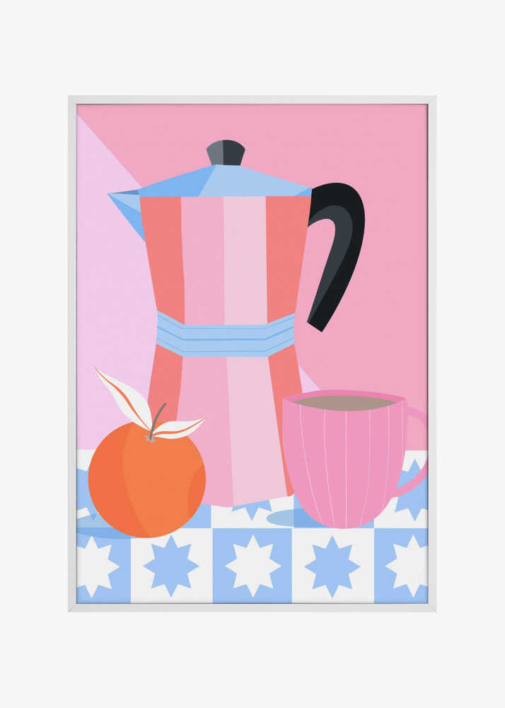 Still Life with Moka Pot