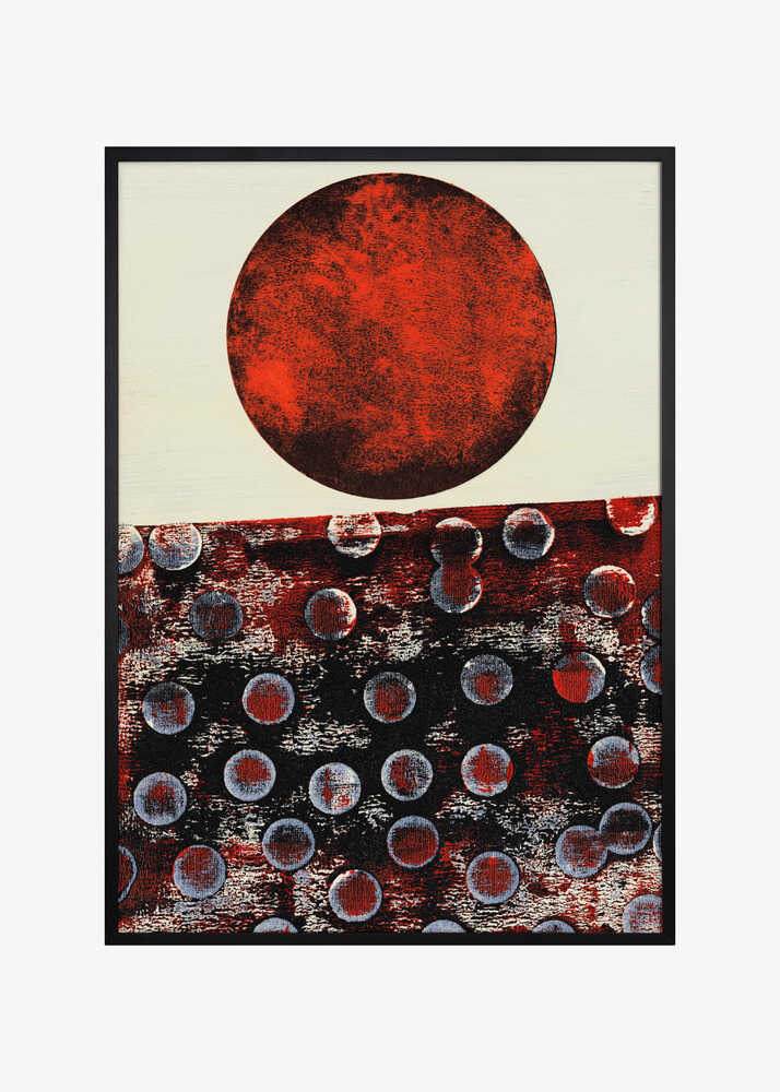 Abstract Artwork With Geometric Composition