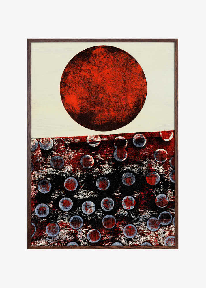 Abstract Artwork With Geometric Composition