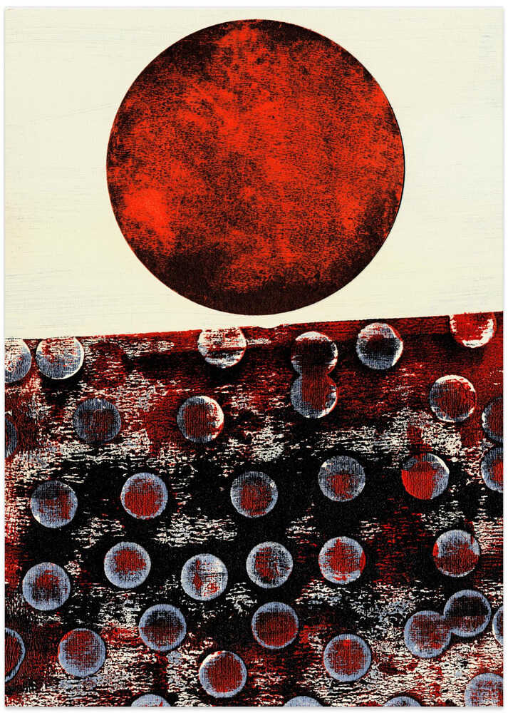 Abstract Artwork With Geometric Composition