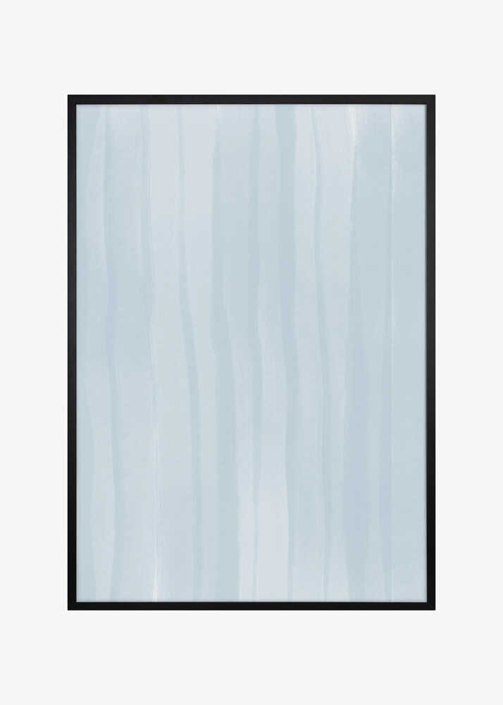 Blue Lines On A Pale Background