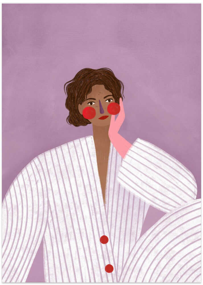 The Woman With the Pink Glove