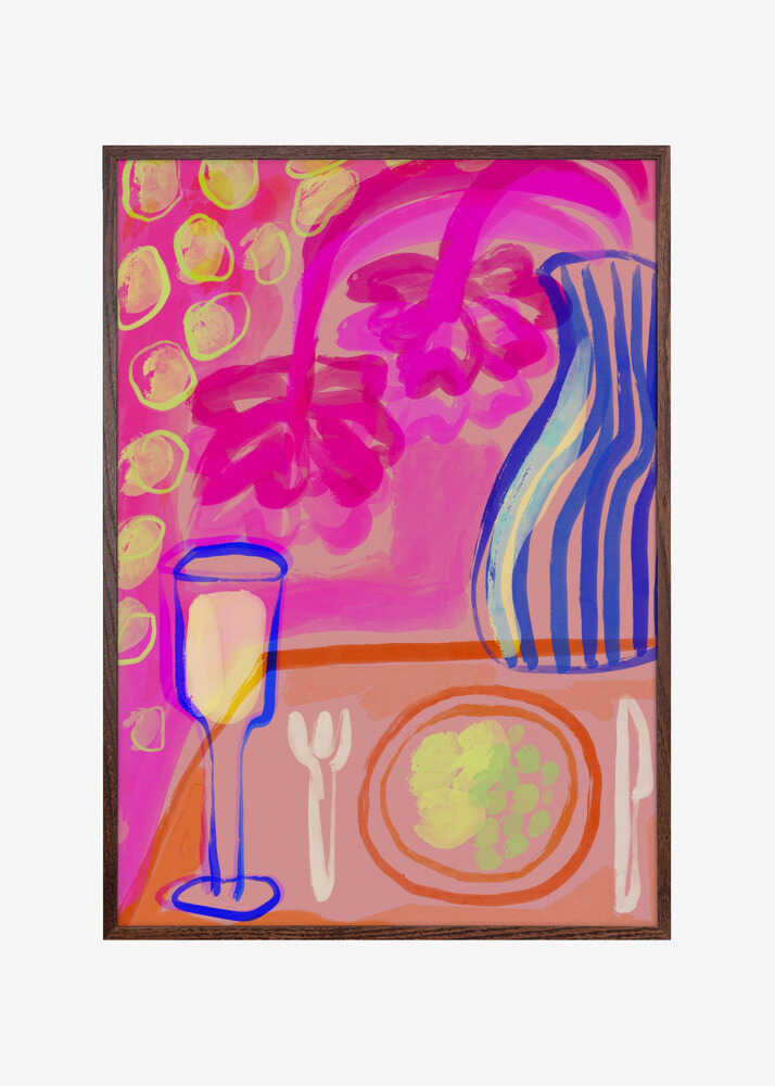 Vibrant Table Scene