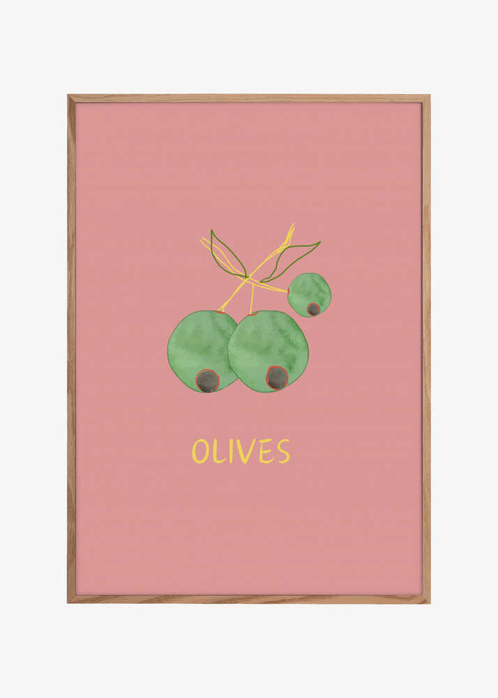 Olives in Pink