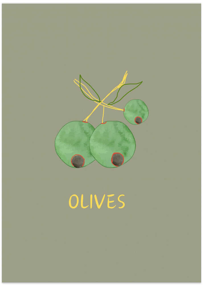 Olives in Green