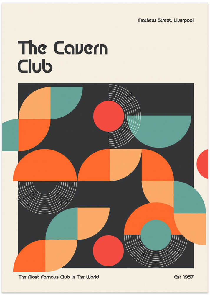 Cavern Club Design Poster