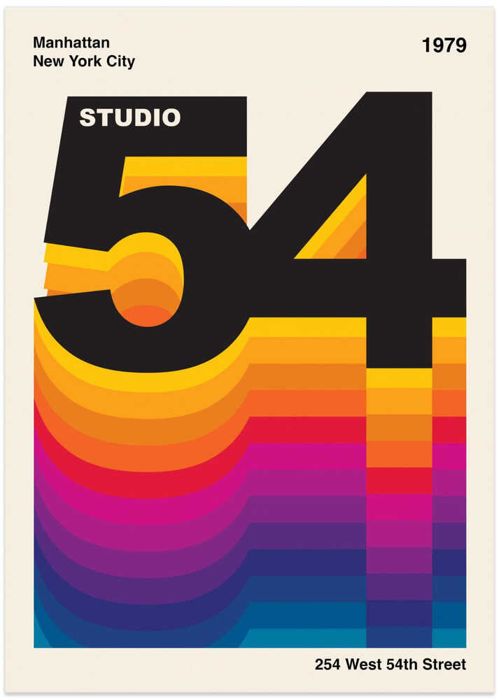 Studio 54 Retro Design